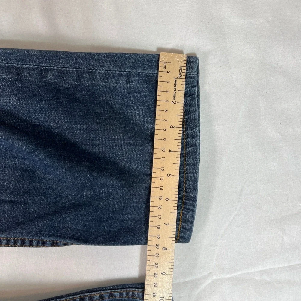 Levi's 514 Straight Fit Jeans Mens 33x30 Blue Excellent Mid Wash Denim Pants